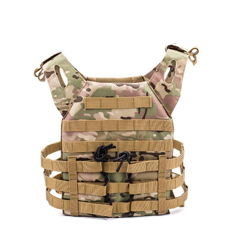 ACTION AIRSOFT 0 Multicam Gilet porte-plaque Molle Tactical 600D