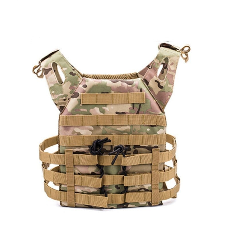 Gilet Tactique K19 3.0 à Dégagement Rapide - Porte Plaque MOLLE - Pour Airsoft, Paintball, Chasse