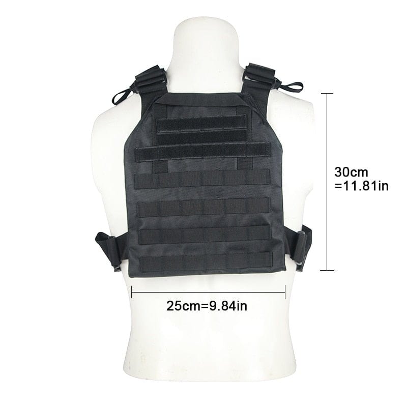 eventoloisirs 0 Gilet porte-plaque Sentry Molle LQ Army