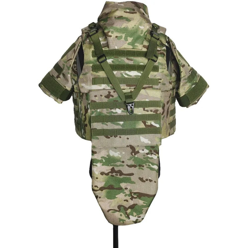 Action Airsoft CP camouflage Gilet protection complète Pe/kevlar Ga2/3