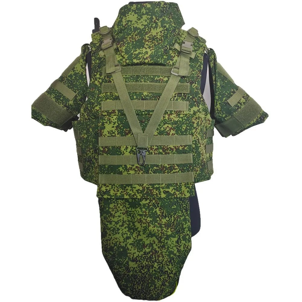 Action Airsoft Russian camouflage Gilet protection complète Pe/kevlar Ga2/3