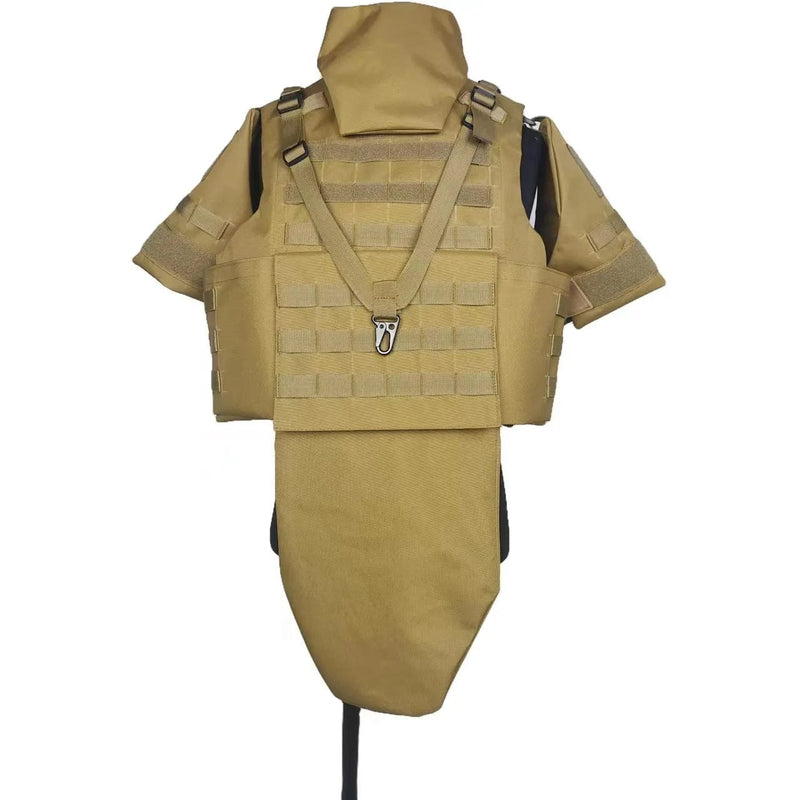 Action Airsoft Khaki Gilet protection complète Pe/kevlar Ga2/3