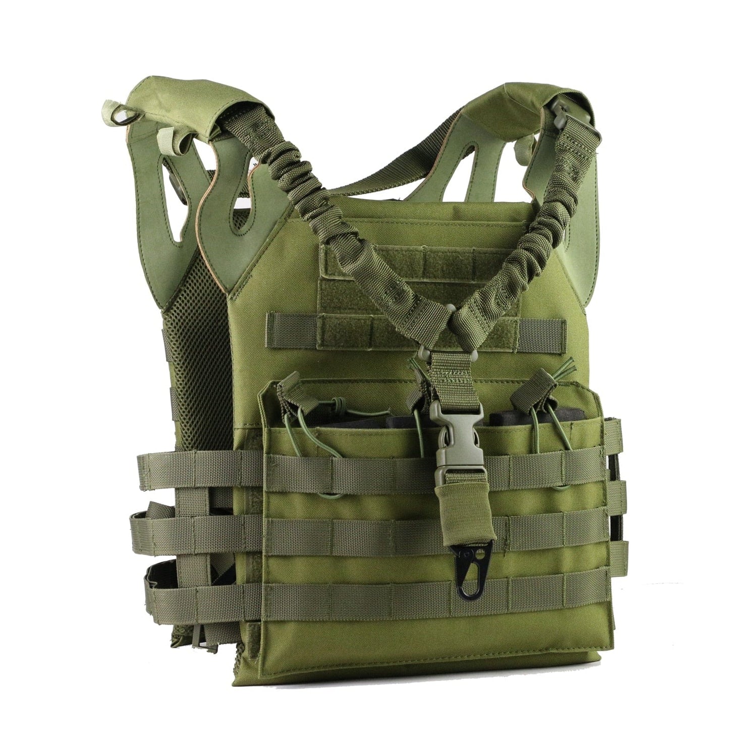 ACTION AIRSOFT 0 OD Green / Unique Gilet tactique JPC léger 1 point GOS