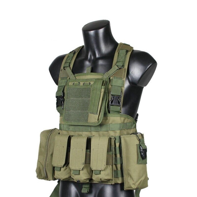 ACTION AIRSOFT 0 Vert OD Gilet tactique officier RD Hunting