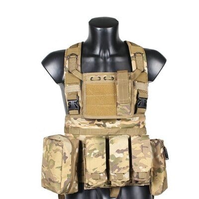 ACTION AIRSOFT 0 Multicam Gilet tactique officier RD Hunting