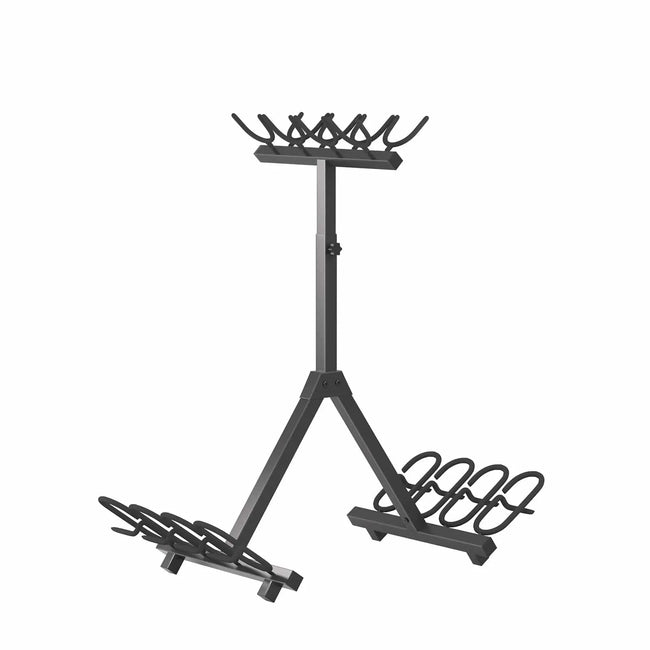 Gun Rack 8-Slot Multifunctional Gun Equipment Storage Rack Hunting Weapon Display Rack Shotgun Rifle Indoor Metal Display Stand Gun Rack
