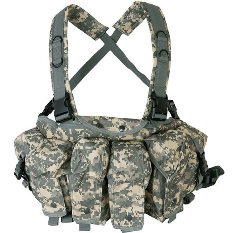 eventoloisirs 0 Digital ACU Harnais Chest Rig AK 47 Tactical ABS