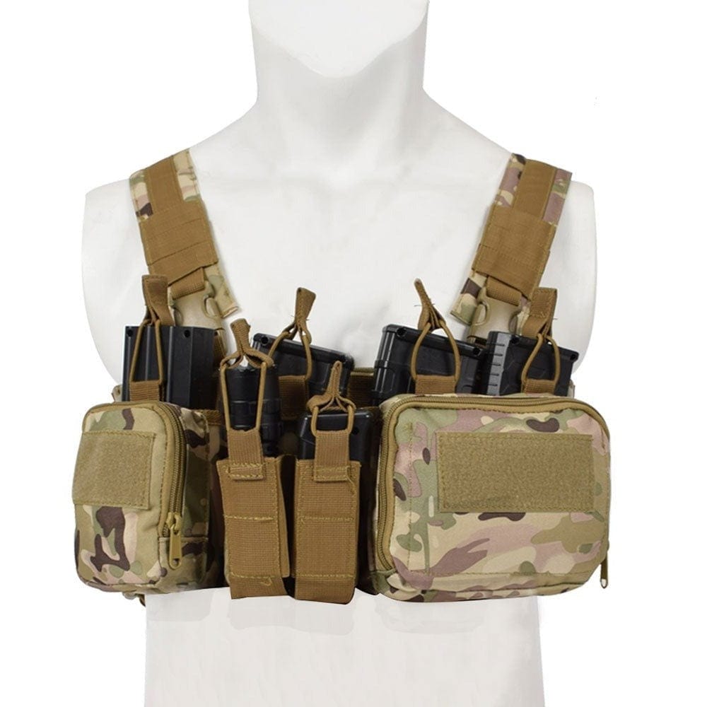 eventoloisirs 0 Multicam Harnais Chest Rig Molle CSO Gear