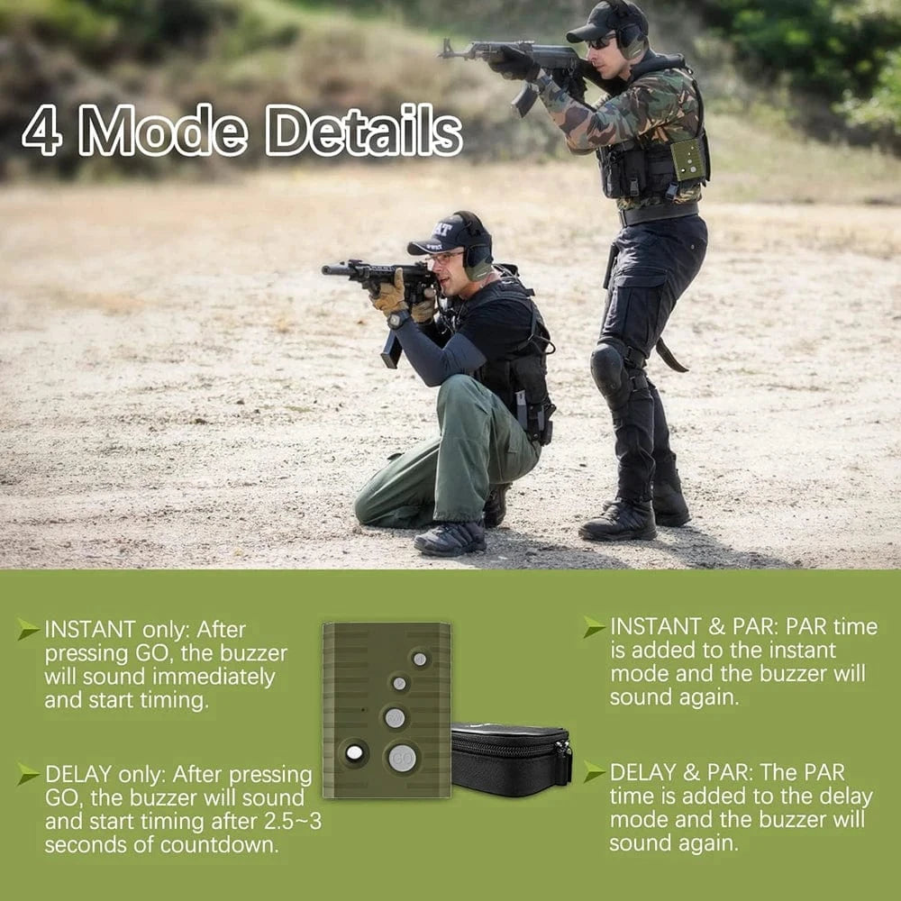 Airsoft Speed Timer Minuteur de tir IPSC HOCAZOR LCD competition – Action Airsoft