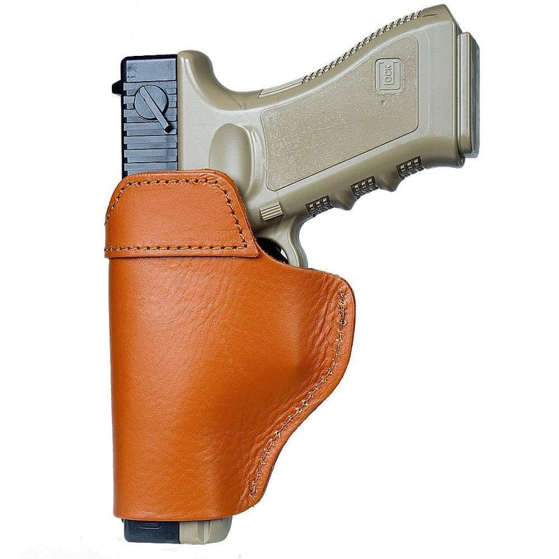 ACTION AIRSOFT 0 Main droite marron Holster cuir Glock 17 RH LH