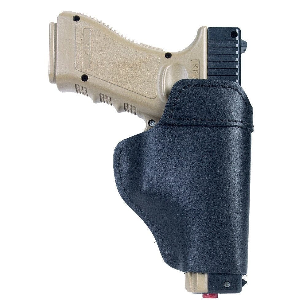 ACTION AIRSOFT 0 Main gauche noir Holster cuir Glock 17 RH LH