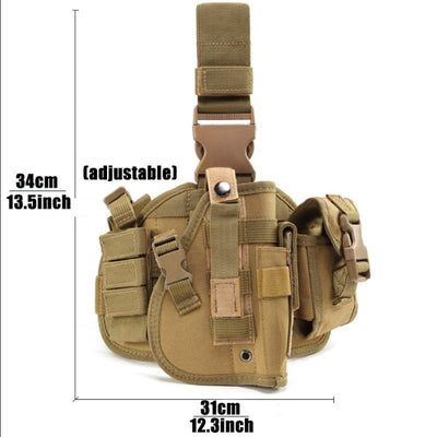 eventoloisirs 0 Holster cuisse MOLLE Glock Beretta