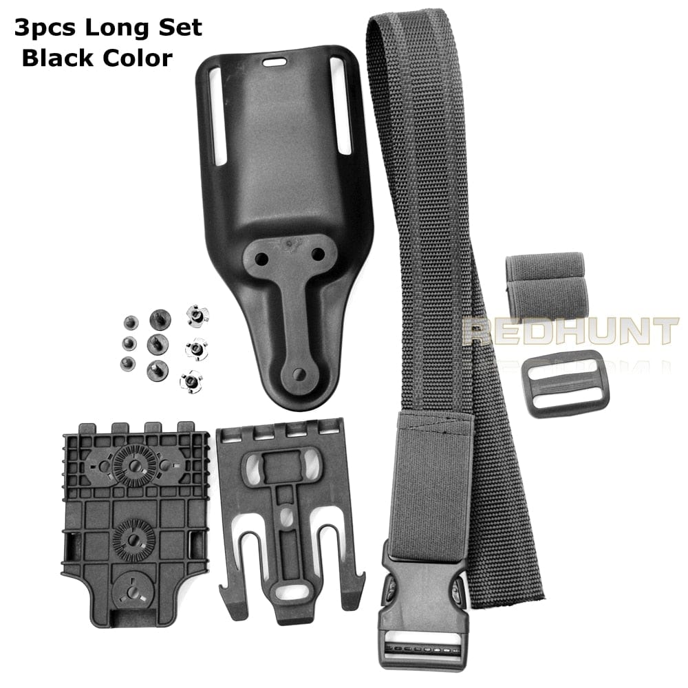 ACTION AIRSOFT 0 LEG ACC (noir) Holster droitier Glock 17 IWB