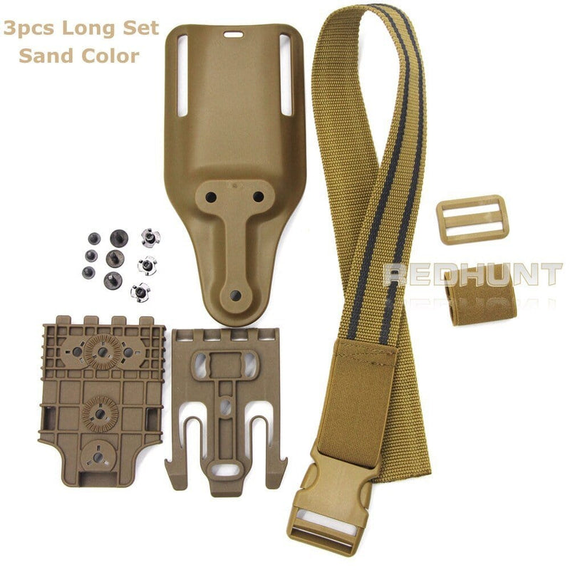 ACTION AIRSOFT 0 LEG ACC (tan) Holster droitier Glock 17 IWB