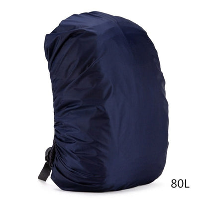 eventoloisirs 0 Bleu  80L Housse imperméable pour sac à dos 35-80l