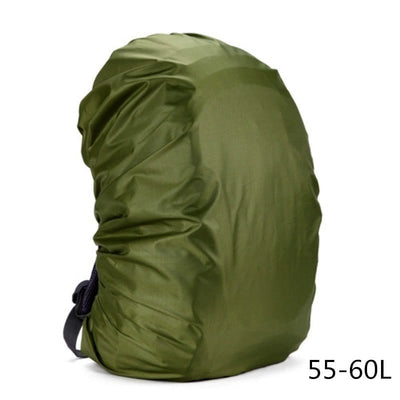 eventoloisirs 0 Vert armée 55-60L Housse imperméable pour sac à dos 35-80l