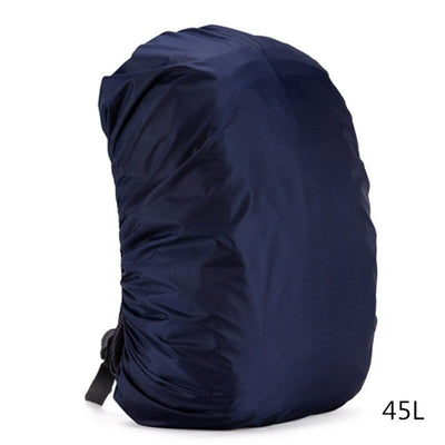 eventoloisirs 0 Bleu  45L Housse imperméable pour sac à dos 35-80l