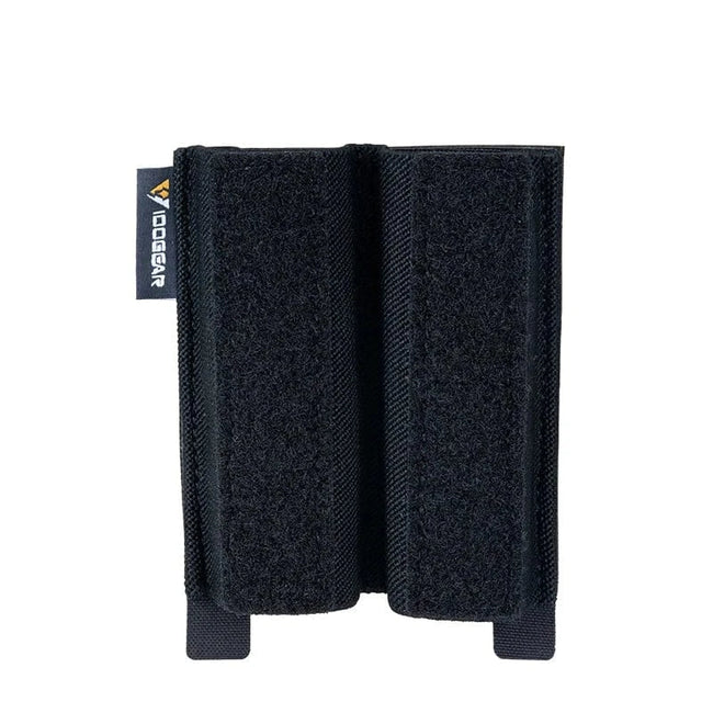 IDOGEAR Tactical Double Magazine Pouch for 9mm Mag DOPE Insert Mag Holder 35113 Black / CHINA