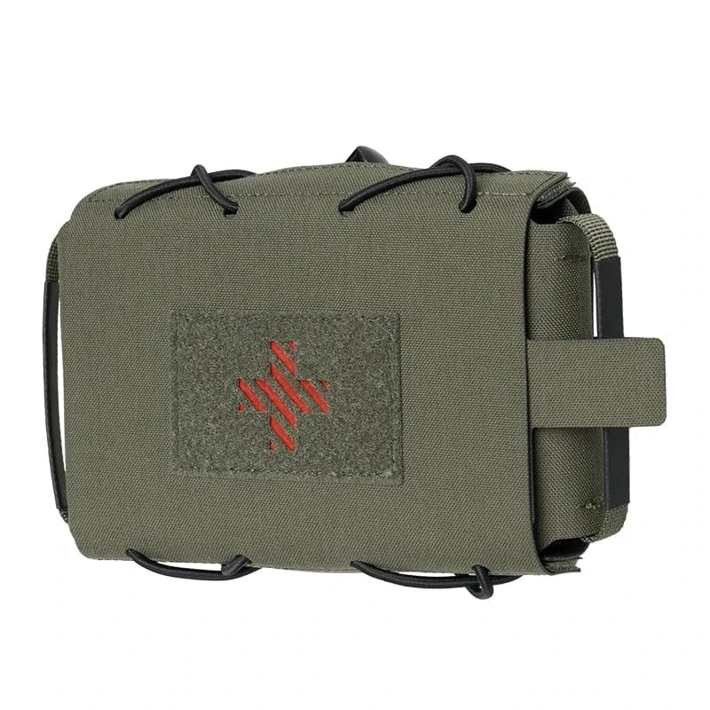 IDOGEAR Tactical Medical Pouch Detachable First Aid Kit Laser Cut MOLLE Emergency Survival Bag for Outdoor Travel Hiking 35132