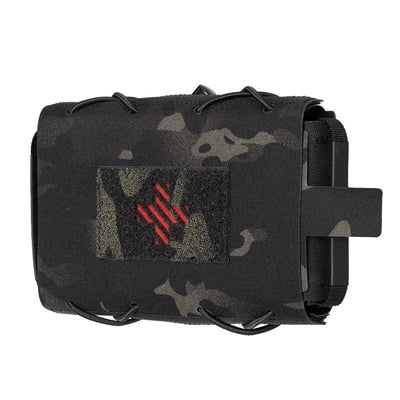 IDOGEAR Tactical Medical Pouch Detachable First Aid Kit Laser Cut MOLLE Emergency Survival Bag for Outdoor Travel Hiking 35132 MCBK