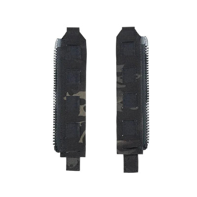 IDOGEAR Tactical Zipper MOLLE Adapter 500D Nylon Lightweight Versatile For Rear Pack Plate Carrier 3950 MCBK / CHINA