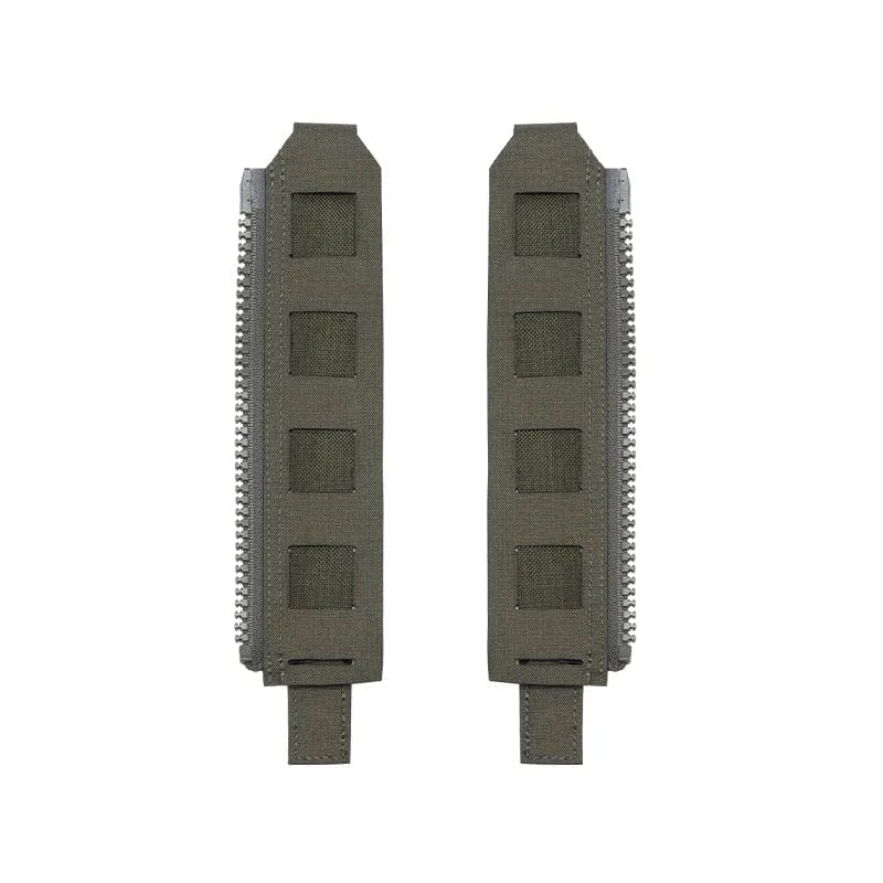 IDOGEAR Tactical Zipper MOLLE Adapter 500D Nylon Lightweight Versatile For Rear Pack Plate Carrier 3950 Ranger Green / CHINA