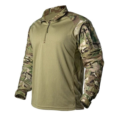 IDOGEAR UFS Tactical Shirt BDU Combat Clothes With Elbow Pads Slight Elasticity  Shirt Breathable 3116