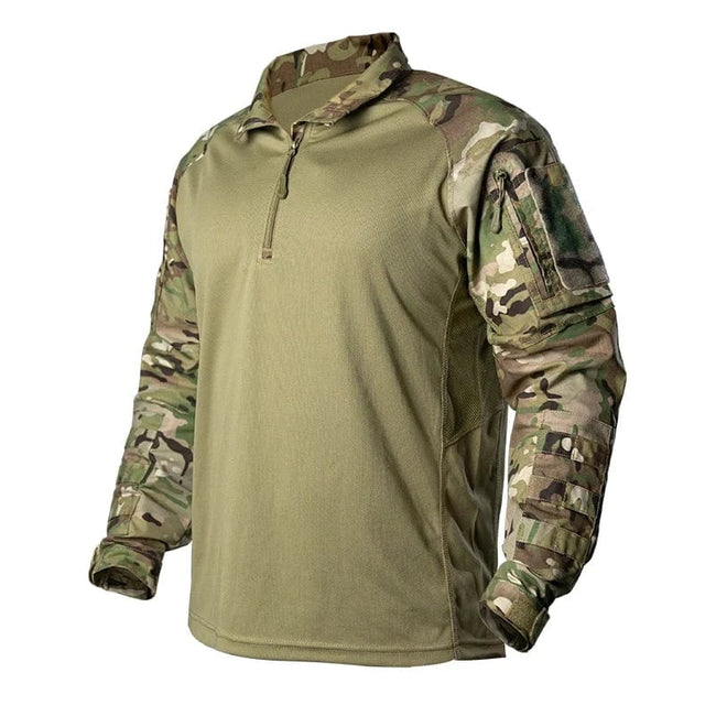 IDOGEAR UFS Tactical Shirt BDU Combat Clothes With Elbow Pads Slight Elasticity  Shirt Breathable 3116