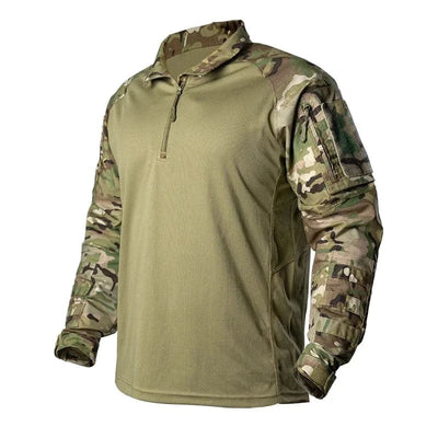 IDOGEAR UFS Tactical Shirt BDU Combat Clothes With Elbow Pads Slight Elasticity  Shirt Breathable 3116 MC / S / CHINA