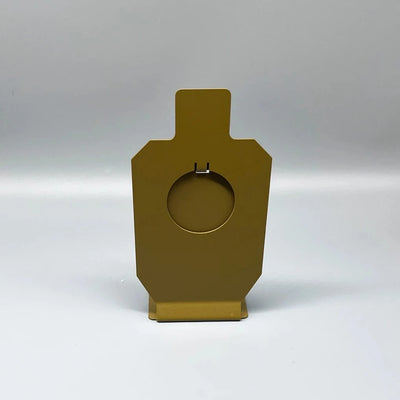 IPSC IDPA Airsoft Steel Shooting Targets With Central Metal Board-Round or Square Small Size Central Round Small