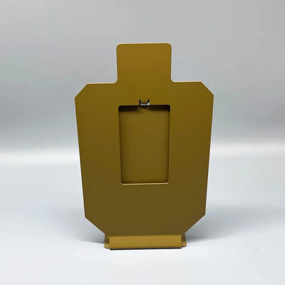 IPSC IDPA Airsoft Steel Shooting Targets With Central Metal Board-Round or Square Small Size Central Square Small