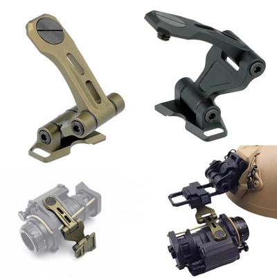 J-ARM PVS-14 Mount Tactical Helmet NVG Mount PVS14 Night Vision Device Special Metal Lightweight Helmet Bracket J Arm Bracket