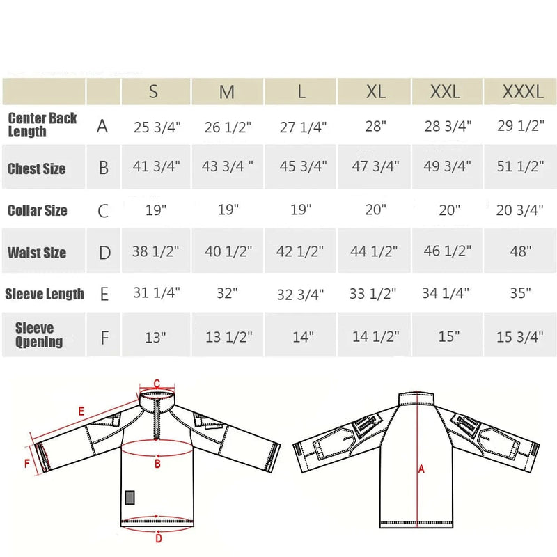 KRYDEX Combat Shirt with Elbow Pads For Hunting Outdoor Tops Tactical Clothes MC Tiger Stripes Shirts