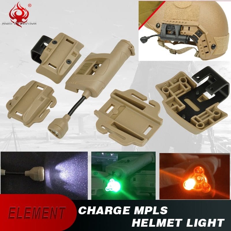 ACTION AIRSOFT 0 Lampe casque laser infrarouge 4 modes