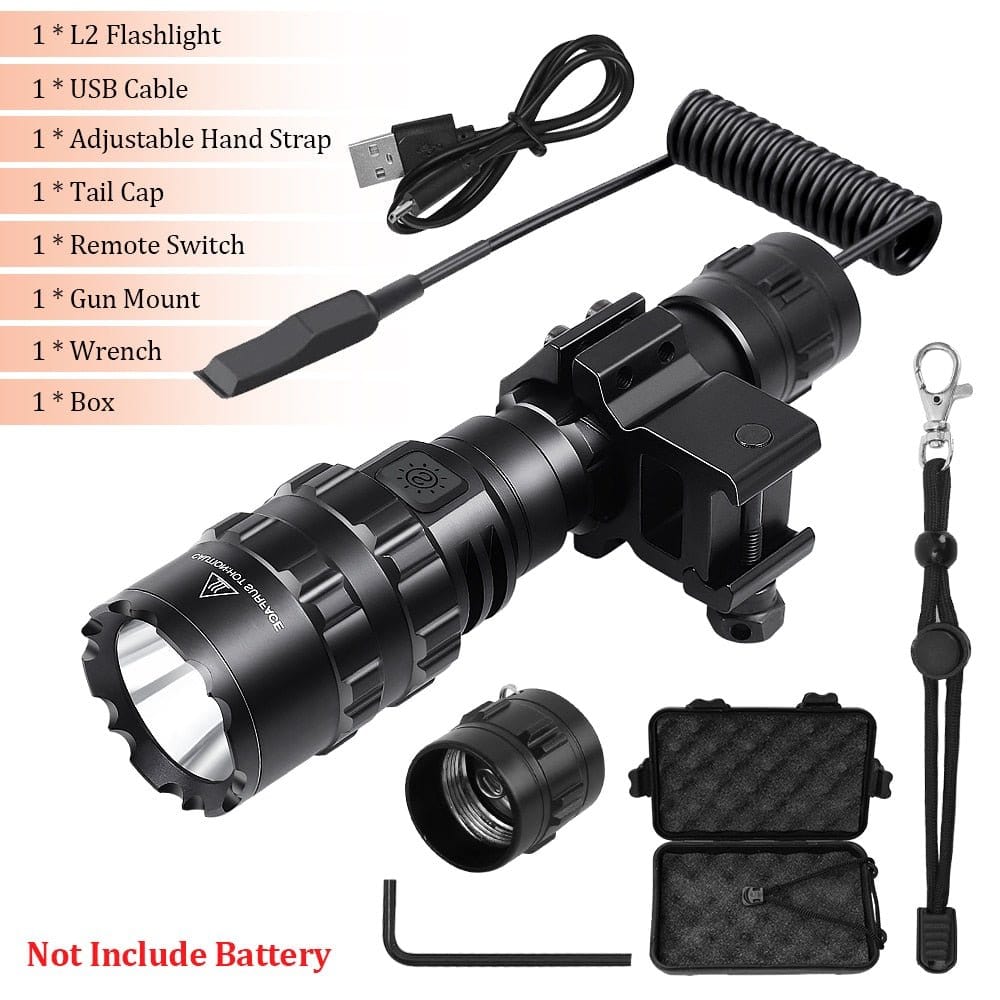 ACTION AIRSOFT 0 Package B Lampe étanche 1600 lms USB CS Force