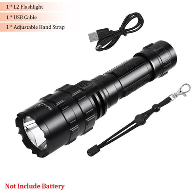 ACTION AIRSOFT 0 Only Flashlight Lampe étanche 1600 lms USB CS Force