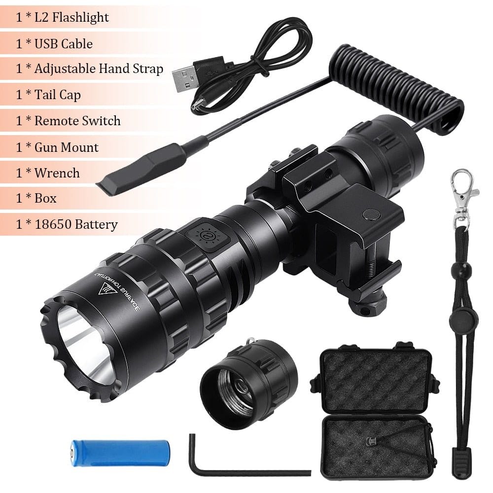 ACTION AIRSOFT 0 Package C Lampe étanche 1600 lms USB CS Force