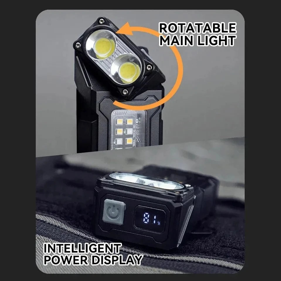 Lampe gilet tactique EDC LED Molle YF Tactical