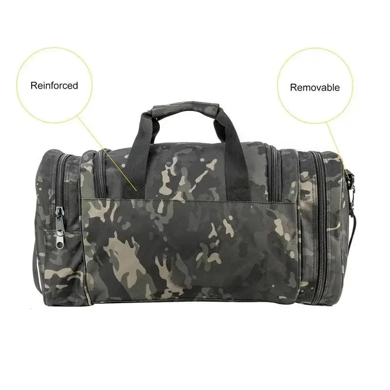 Large Travel Bag Backpack Camping Men Hiking Bag Tactical Rucksack Waterproof Outdoor Sports Climbing Gym Bag Luggage Duffle Bag