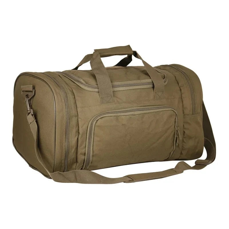 Large Travel Bag Backpack Camping Men Hiking Bag Tactical Rucksack Waterproof Outdoor Sports Climbing Gym Bag Luggage Duffle Bag Tan / CHINA