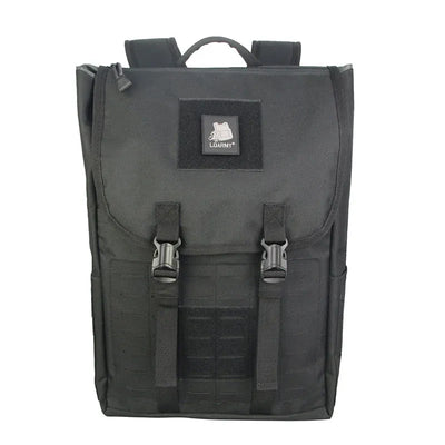 LQARMY 40L sac à dos tactique de grande capacité Camouflage Sport de plein air randonnée Camping sacs de chasse voyage Trekking sacs à dos Black