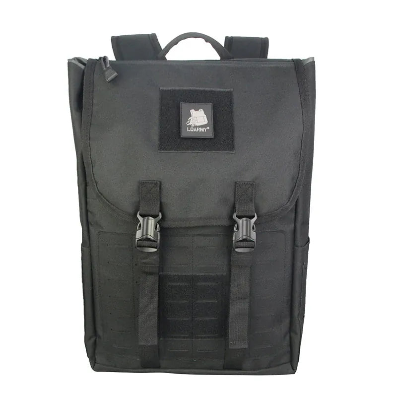 LQARMY 40L sac à dos tactique de grande capacité Camouflage Sport de plein air randonnée Camping sacs de chasse voyage Trekking sacs à dos Black