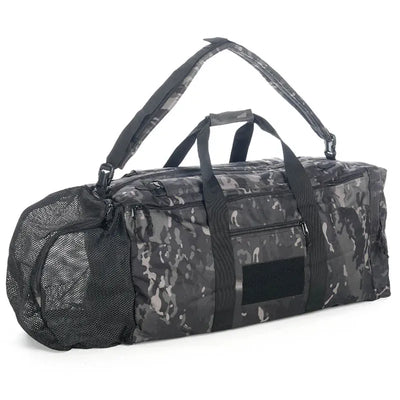 LQARMY grand sac à dos polochon sport sac de sport en plein air militaire tactique sac à dos hommes Camping randonnée voyage armée sac à bagages Black Camo