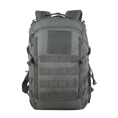 LQARMY petit sac à dos tactique de voyage étanche en plein air Sport Camping sac à dos système Molle pour Trekking pêche sacs de chasse Grey / China Mainland