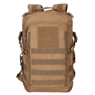 LQARMY petit sac à dos tactique de voyage étanche en plein air Sport Camping sac à dos système Molle pour Trekking pêche sacs de chasse Tan / China Mainland
