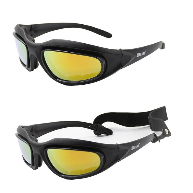 eventoloisirs 0 Lunettes de tir 4 lentilles UV 400