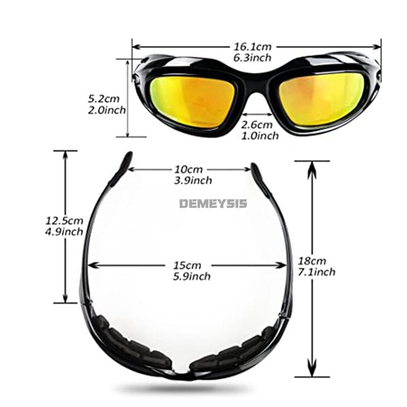 eventoloisirs 0 Lunettes de tir 4 lentilles UV 400