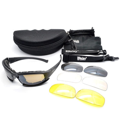 ACTION AIRSOFT 0 Lunettes X7 polarisées 4 lentilles