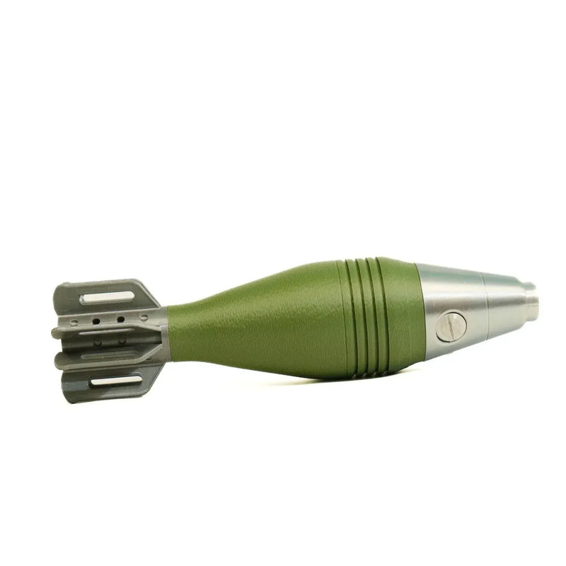 M2 60mm Mortar Shell Model -3D Printed Realistic Replica, Non Functional Military Decoration for Home/office, Secure Storage 1Pcs