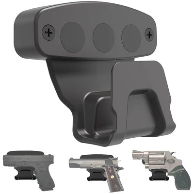 Magnet Gun Holder for Wall Magnetic Pistol Rack Holster with Trigger Guard Protection Quick Release Holds Up to 15 lbs 1 Set